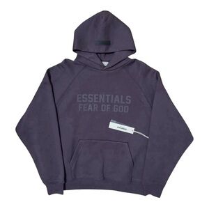 Fear Of God Essentials Hoodie Plum